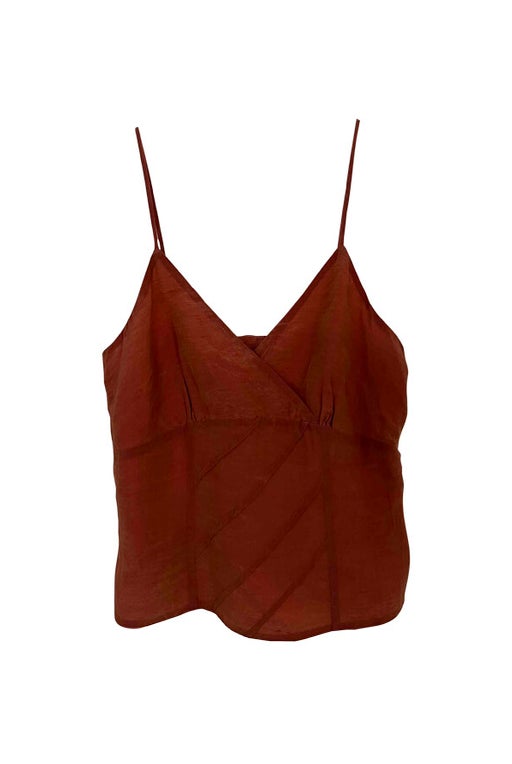 Cotton and silk camisole 
