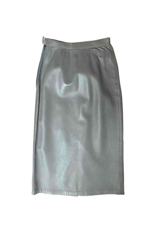Leather skirt 