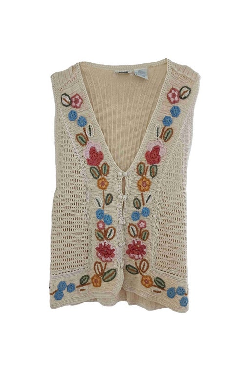 Embroidered vest 