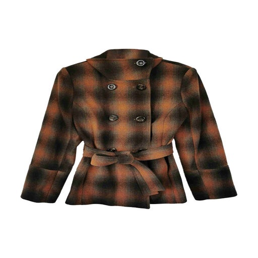 Caban carreaux femme hotsell