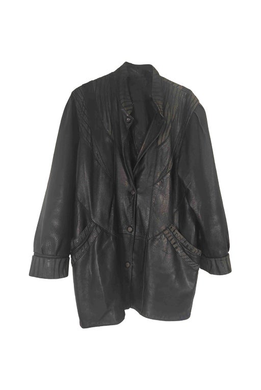 Leather jacket