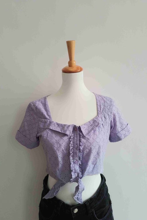 Crop top en coton