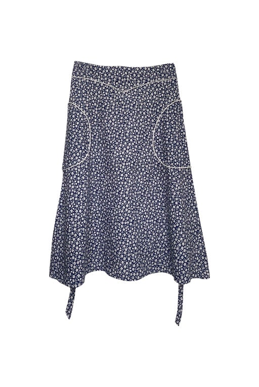 Floral skirt
