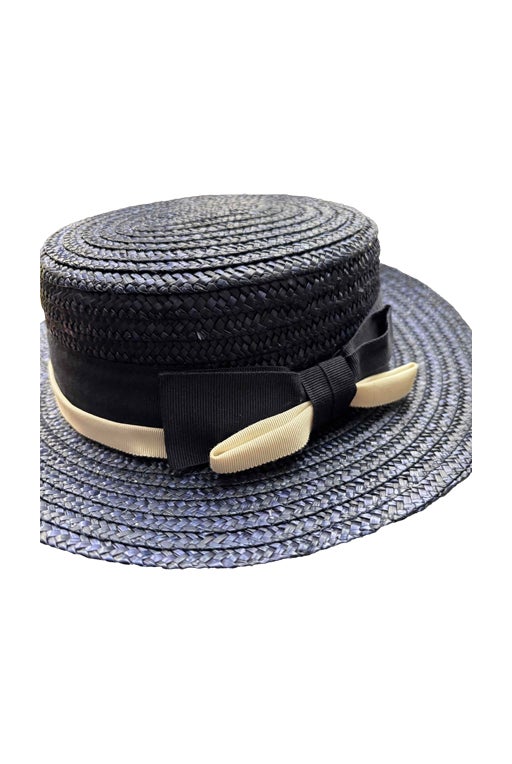 Straw boater