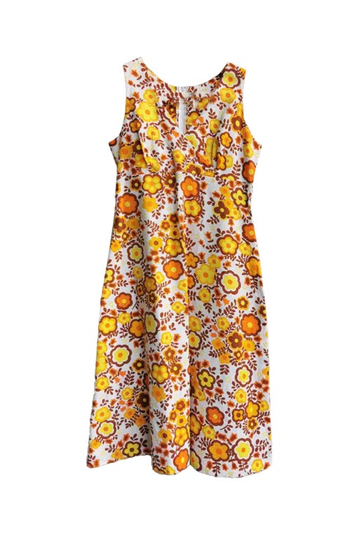 70s floral dress