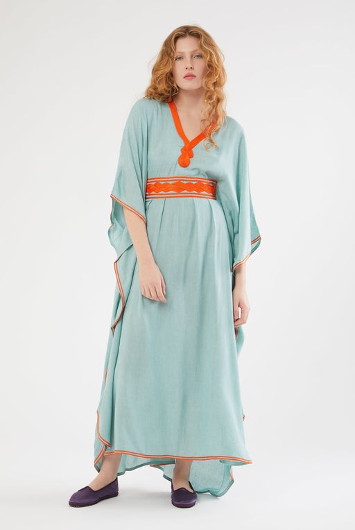 Hoda cotton caftan