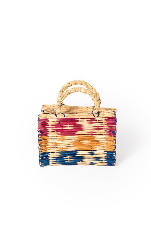 Portuguese small straw basket