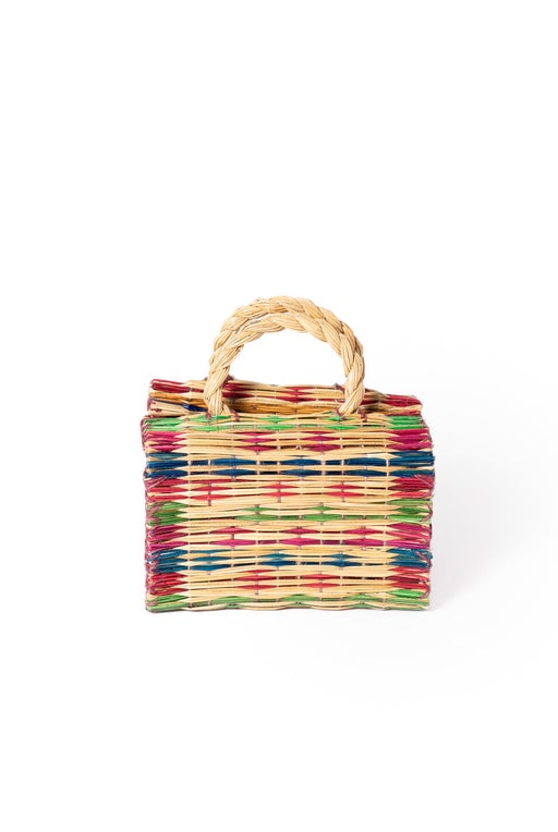 Portuguese small straw basket