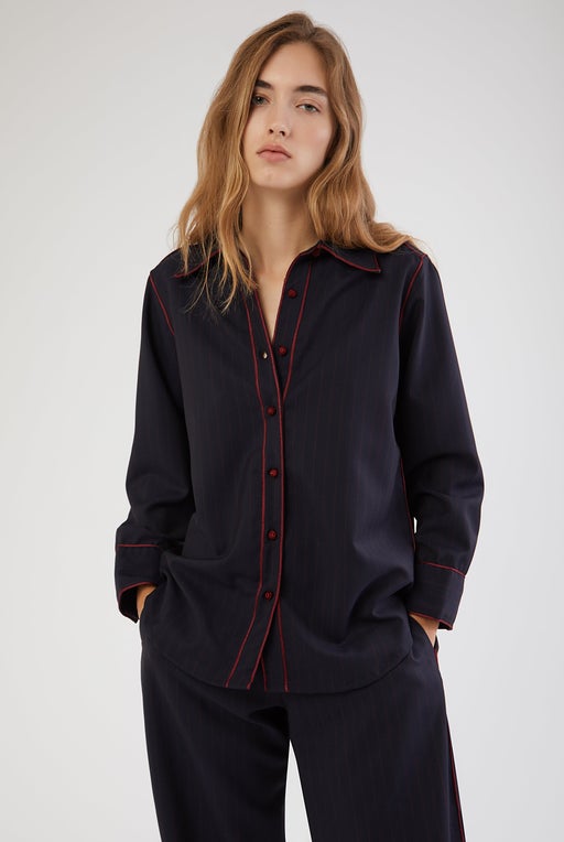Moroccan Alma wool shirt