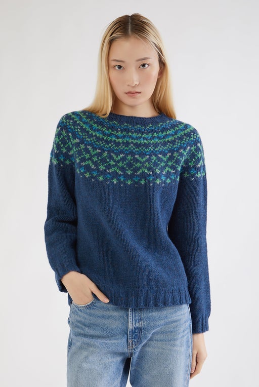Scottish Fair Isle Nordic Sweater