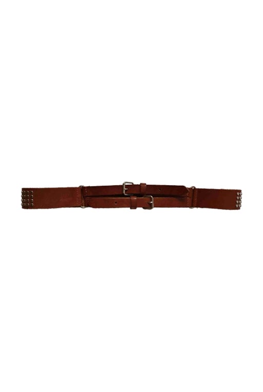 Leather belt