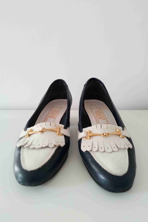 Leather loafers