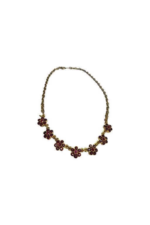 Flower necklace