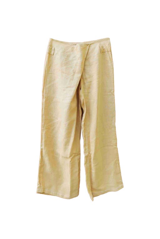 Linen flared pants