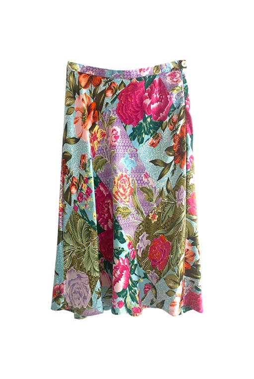 Kenzo floral skirt