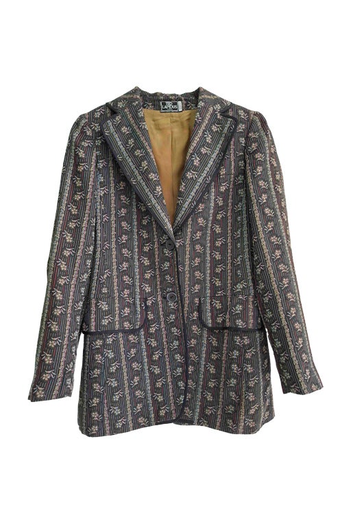 Ted Lapidus floral jacket