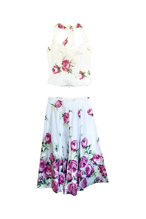 Ensemble à fleurs