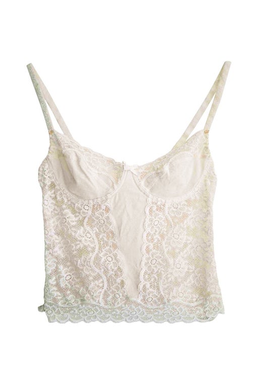 Lace bustier