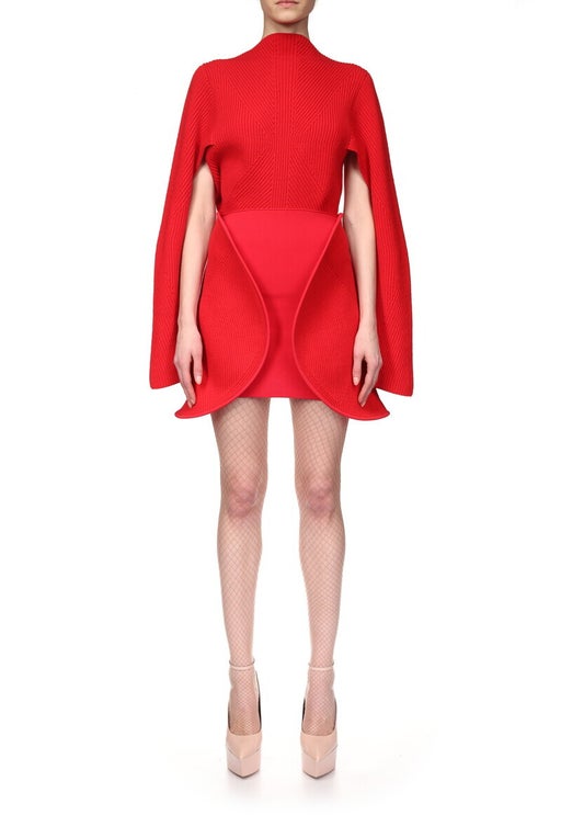 Red skirt