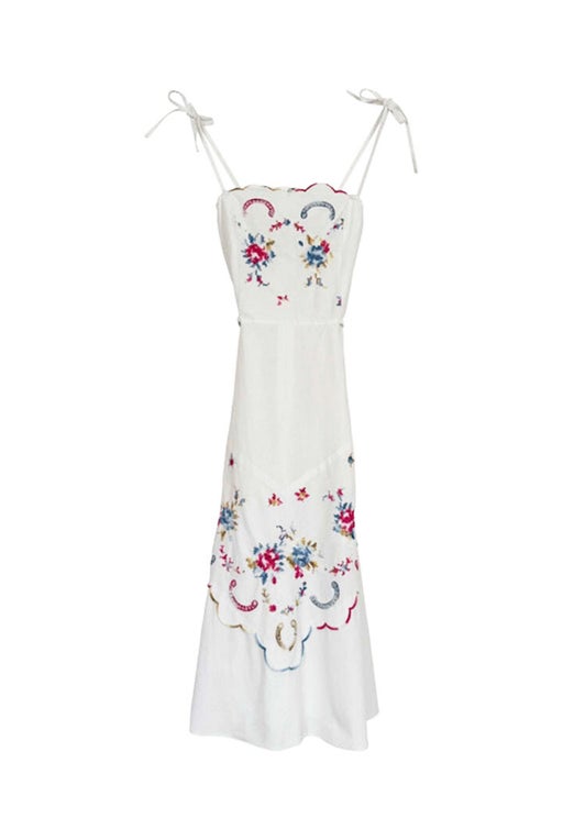 Embroidered dress