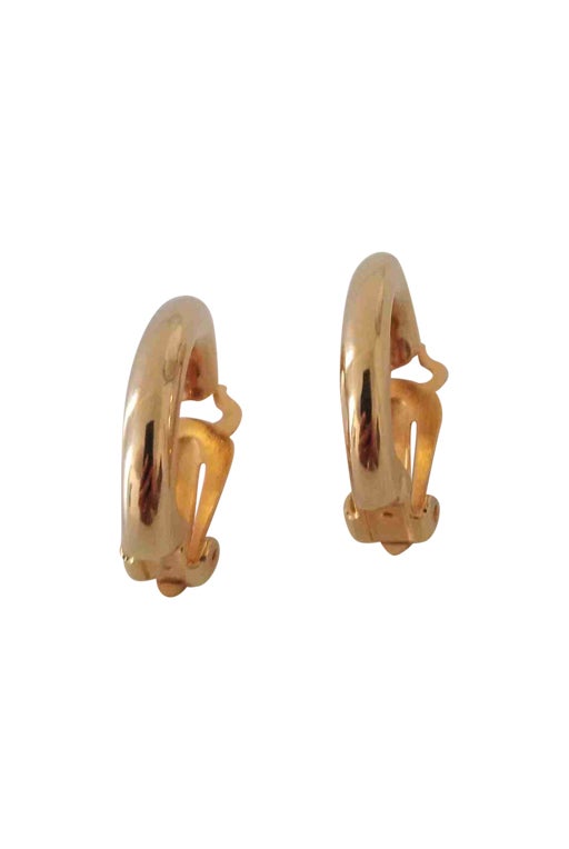 Boucles d'oreilles clips en métal