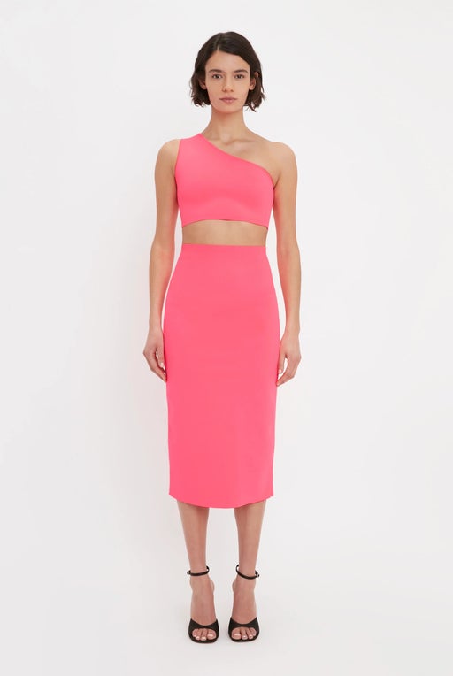 VB body asymmetrical bandeau top