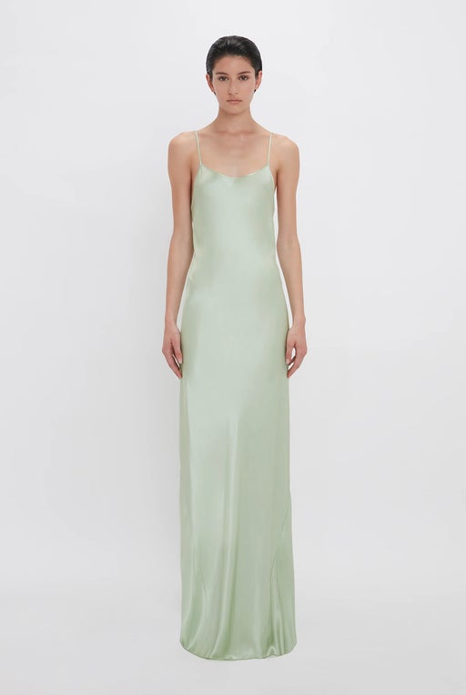 Floor-length cami dress