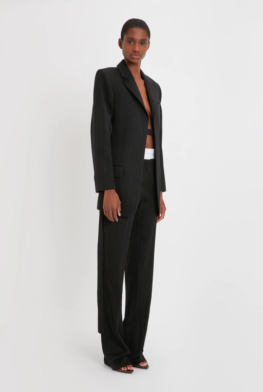 Backless tuxedo jacket