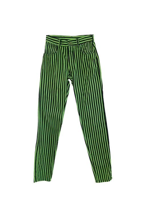 Striped jeans