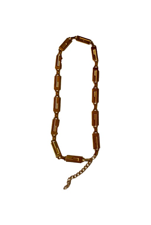 Gucci chain belt