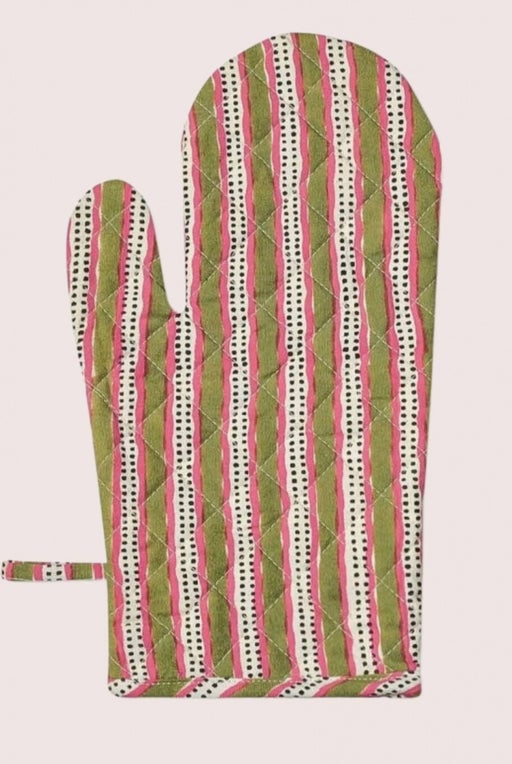 Stripe Oven Glove