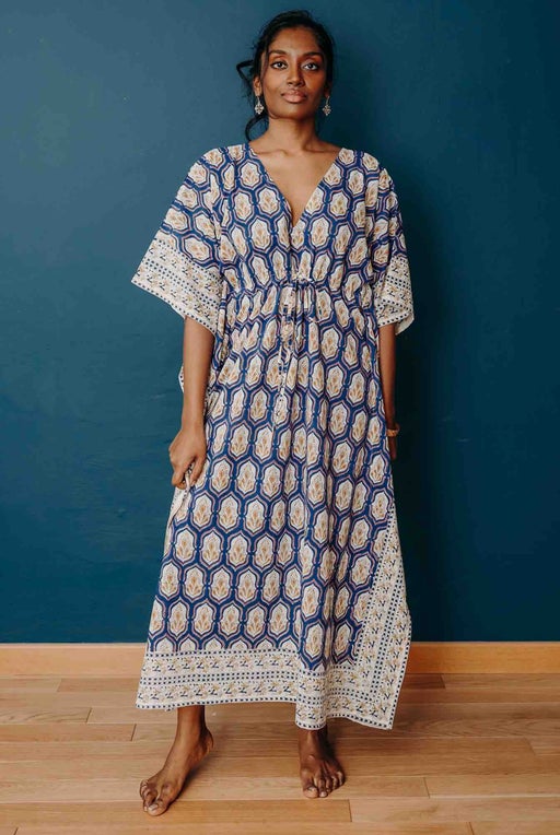 Pranjal cotton kaftan