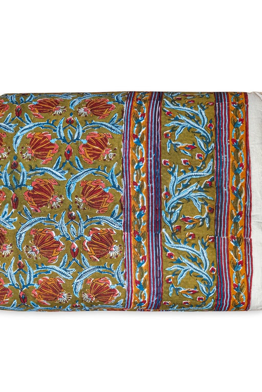 Jaipur quilted bedspread