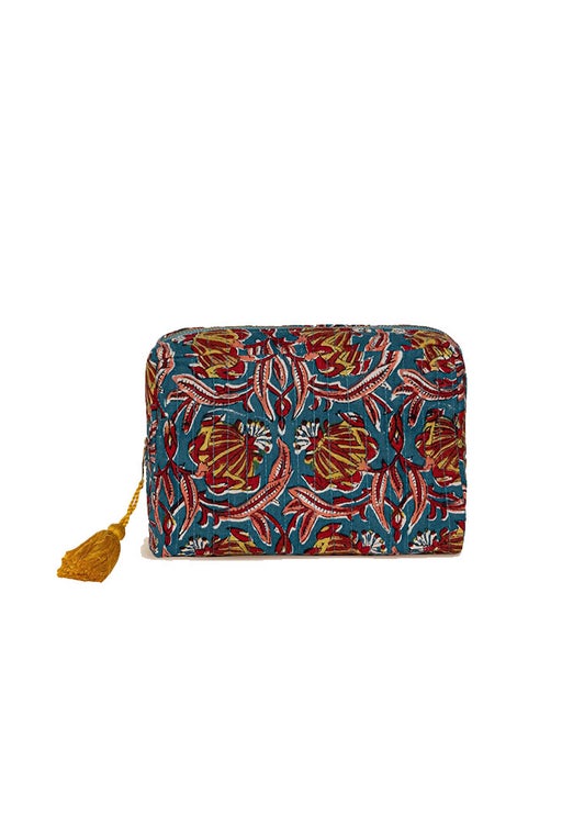 Jaipur quilted pencil case
