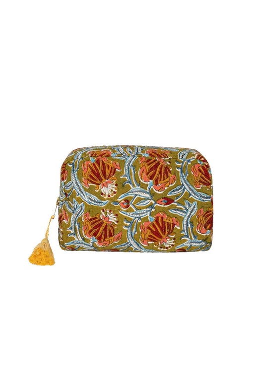 Jaipur quilted pencil case