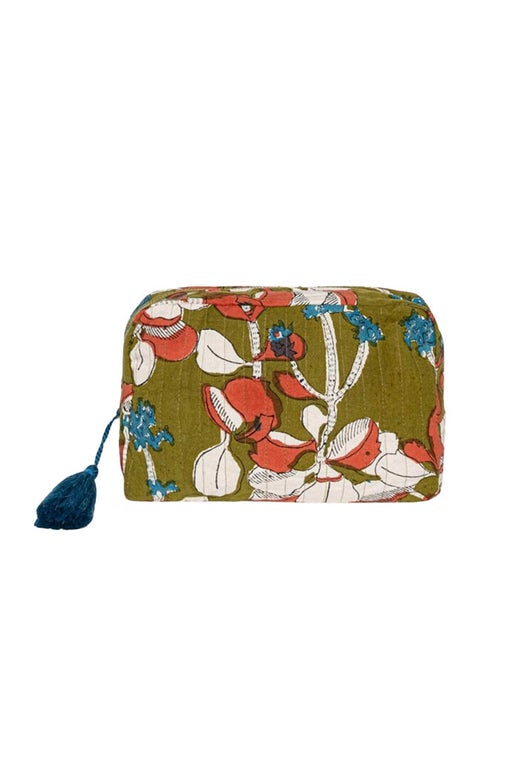 Iris quilted pencil case