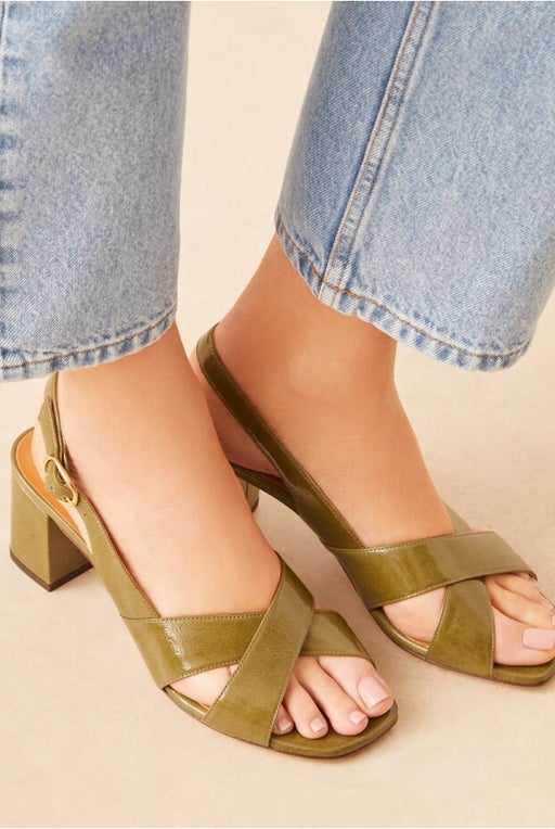 Sandals No. 652 Khaki