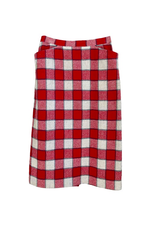 Wool skirt