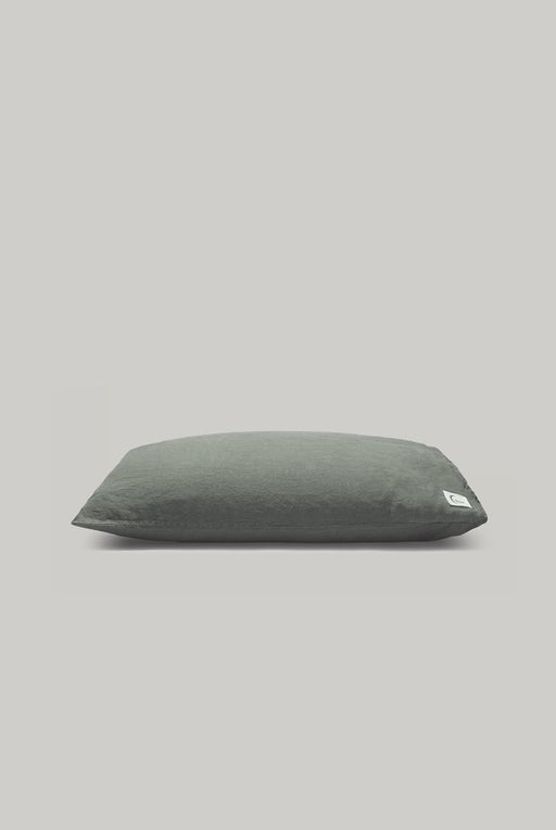 French washed linen pillowcase