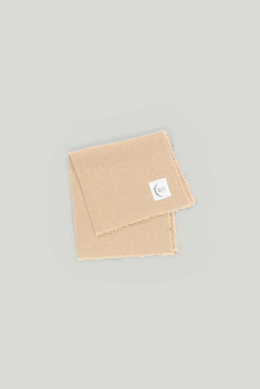Table napkin in french raw linen - Sable
