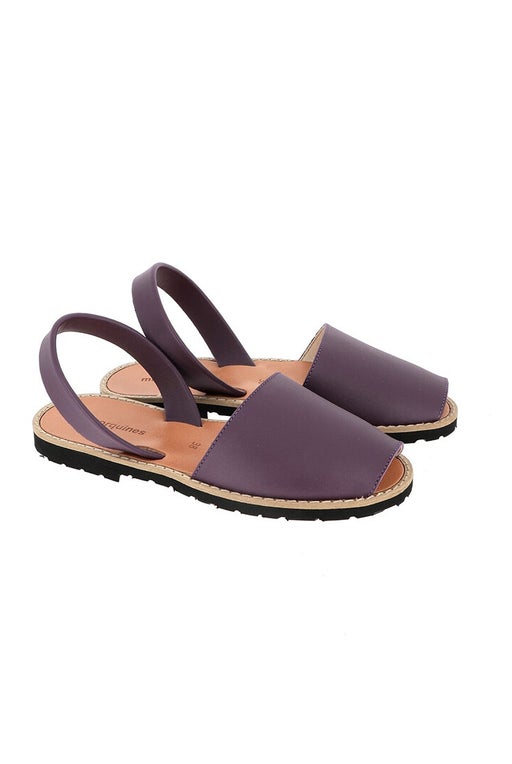 Avarca Cuir Violet