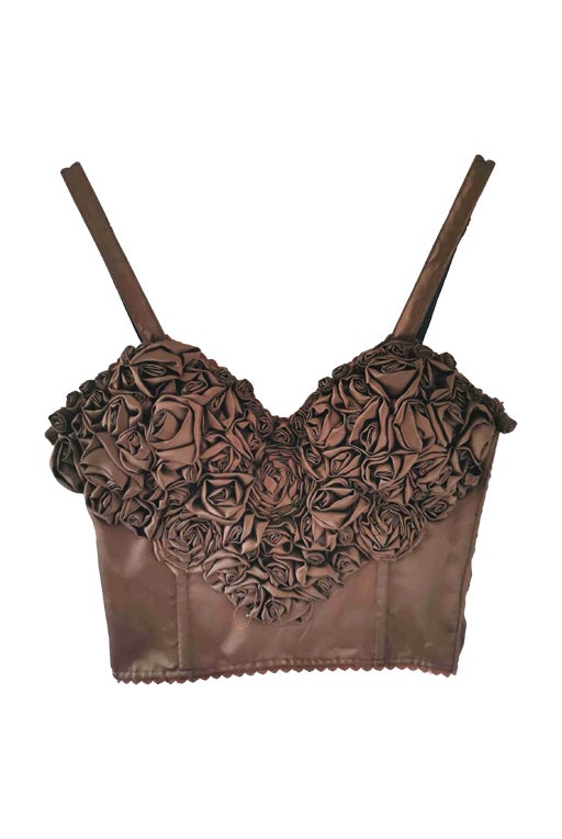 Bustier en satin
