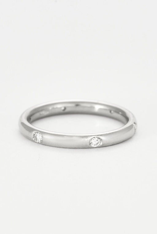 POMELLATO - Bague "Lucciole", or blanc, diamants.