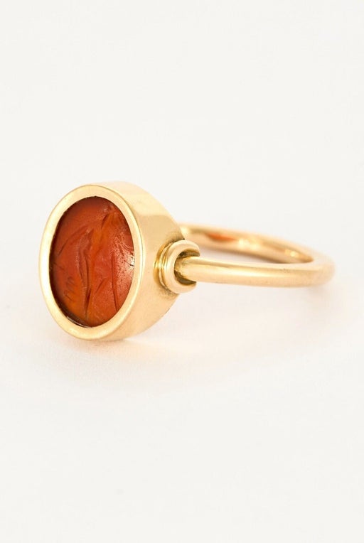 Bague en or jaune 18K
