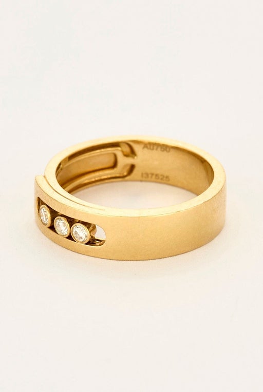 Messika Bague Move en or jaune et diamants