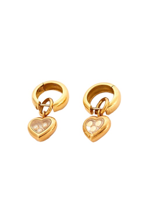 CHOPARD - Boucles D'oreilles Happy Diamond Heart