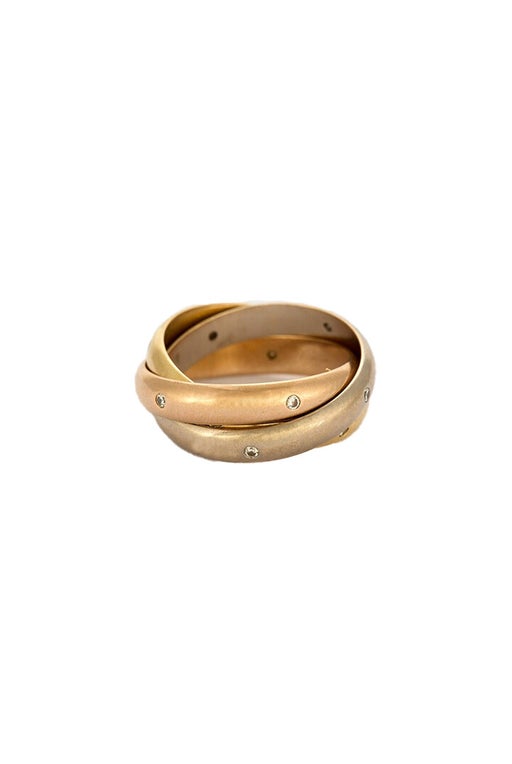 CARTIER - or rose, or jaune, or blanc et diamants