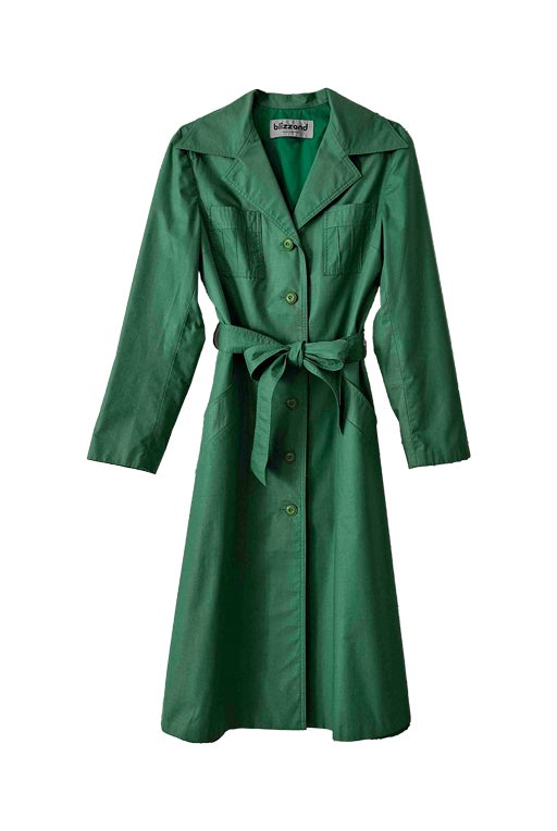 Cotton trench coat