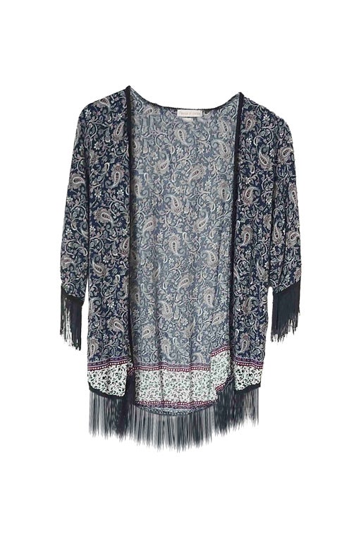 90s paisley kimono
