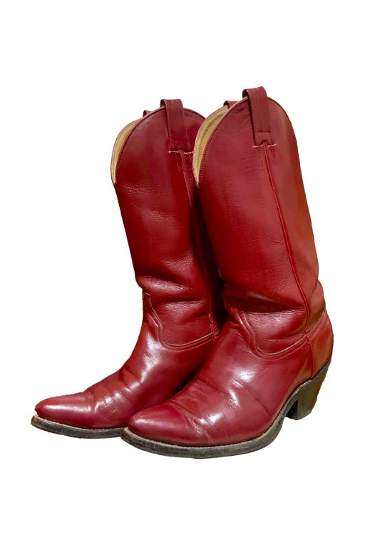 Santiags en cuir